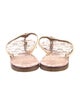 Tory Burch Leather Flip Flops