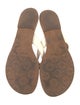 Tory Burch Leather Flip Flops