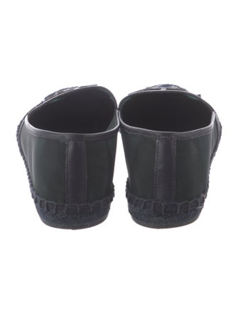 Tory Burch Mesh Floral Print Espadrilles