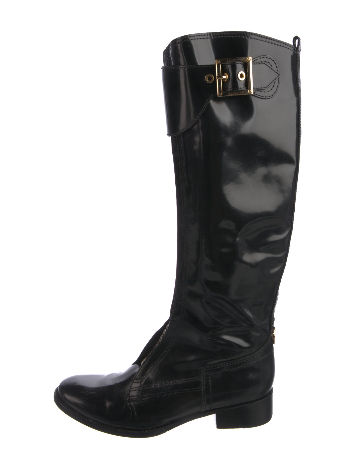 Tory Burch Leather Riding Boots