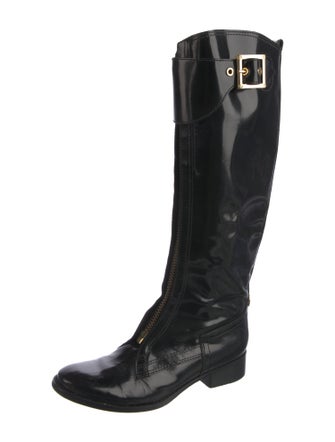 Tory Burch Leather Riding Boots