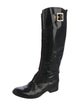Tory Burch Leather Riding Boots