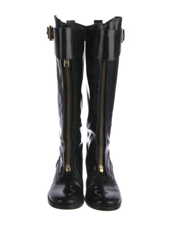 Tory Burch Leather Riding Boots