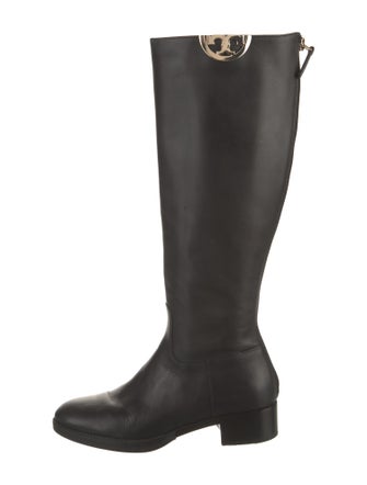 Tory Burch Leather Riding Boots