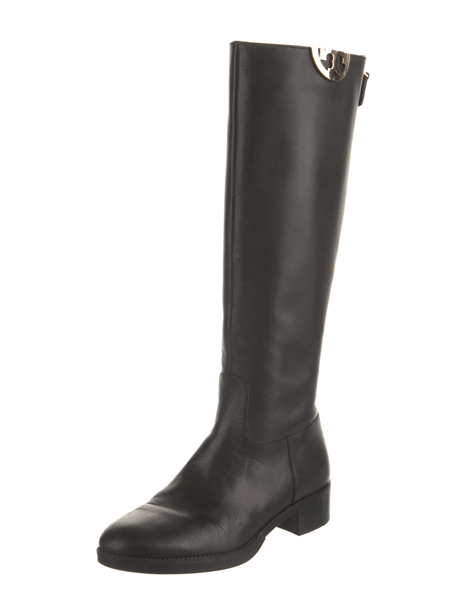 Tory Burch Leather Riding Boots