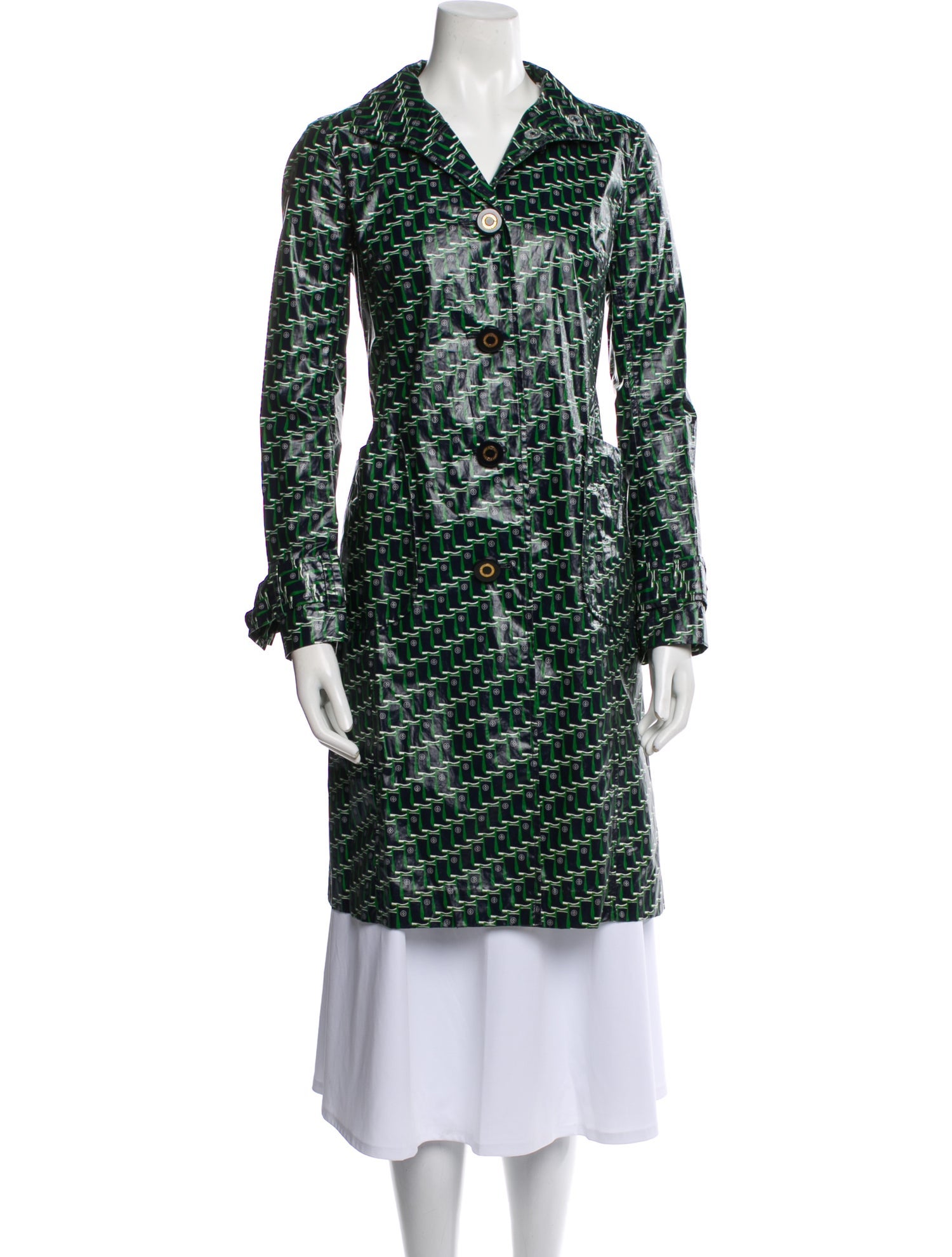 Tory Burch Printed Coat