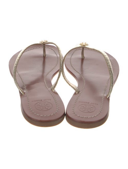 Tory Burch Leather Flip Flops