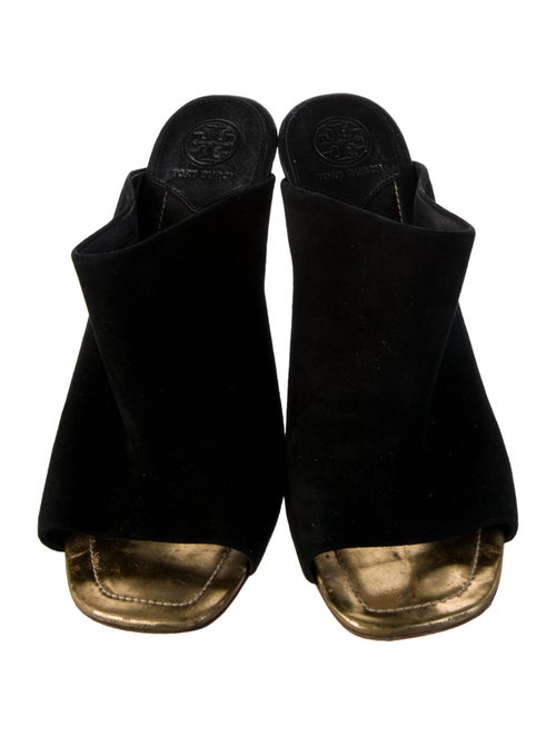 Tory Burch Suede Slides