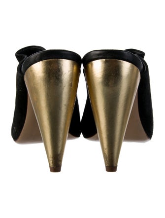 Tory Burch Suede Slides