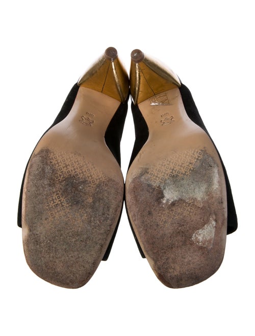 Tory Burch Suede Slides