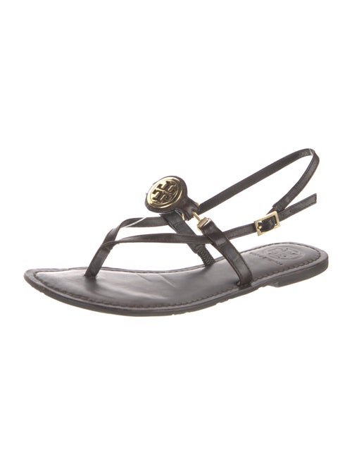 Tory Burch Leather T-Strap Sandals