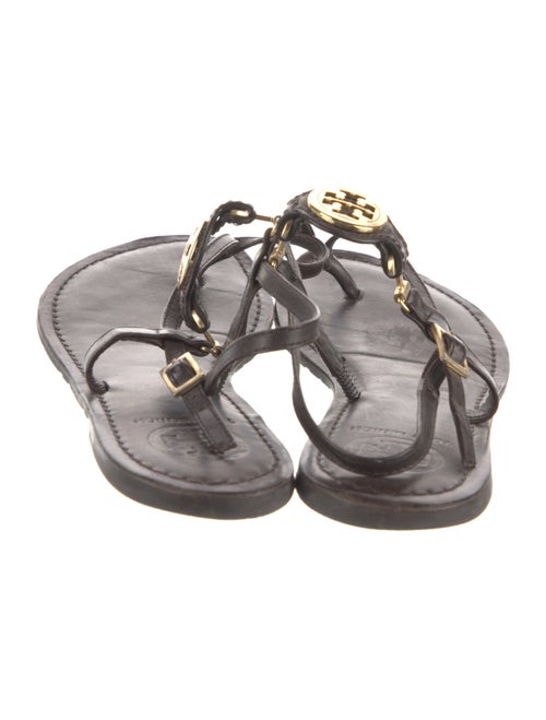 Tory Burch Leather T-Strap Sandals