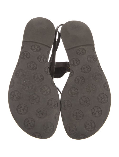 Tory Burch Leather T-Strap Sandals