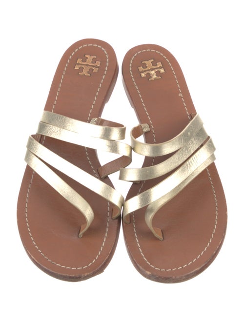 Tory Burch Leather Slides
