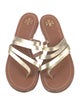 Tory Burch Leather Slides