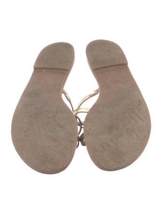 Tory Burch Leather Slides