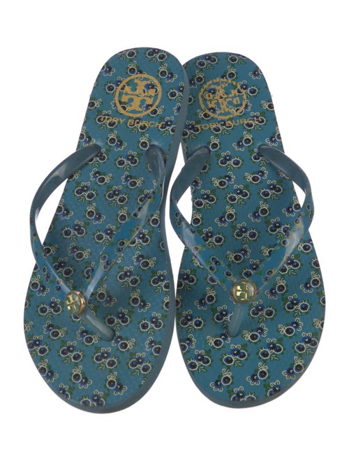 Tory Burch Leather Flip Flops