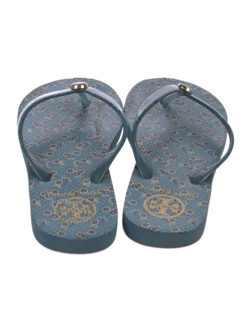 Tory Burch Leather Flip Flops