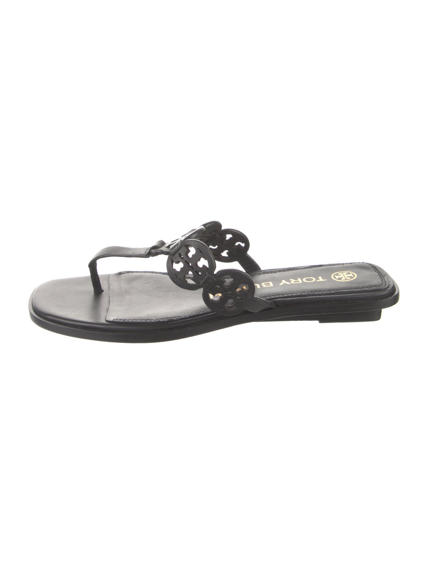 Tory Burch Leather Flip Flops