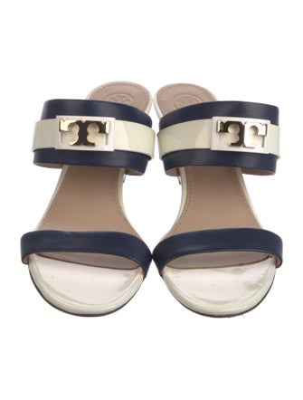 Tory Burch Leather Slides