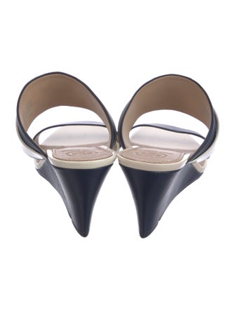 Tory Burch Leather Slides