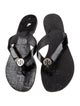 Tory Burch Patent Leather Flip Flops