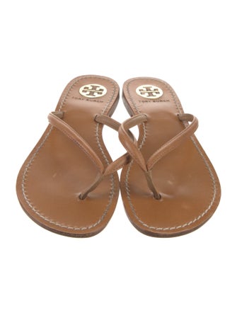 Tory Burch Leather Slides