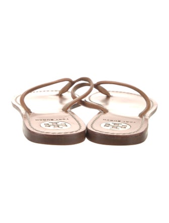 Tory Burch Leather Slides