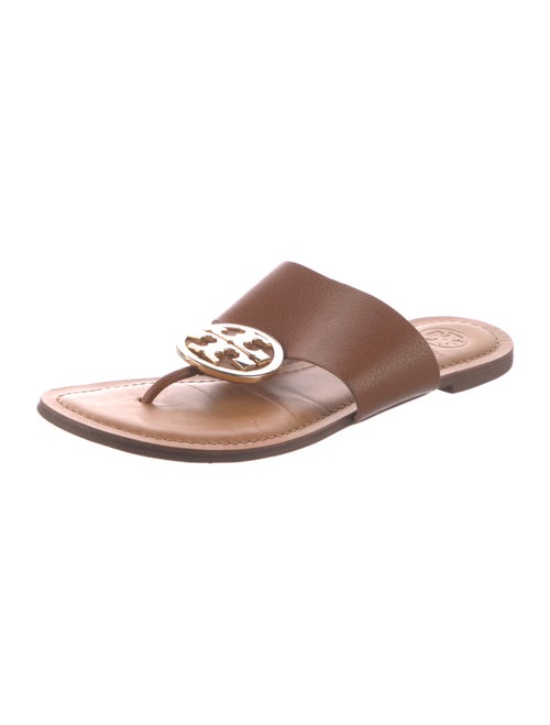 Tory Burch Leather Slides