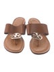 Tory Burch Leather Slides