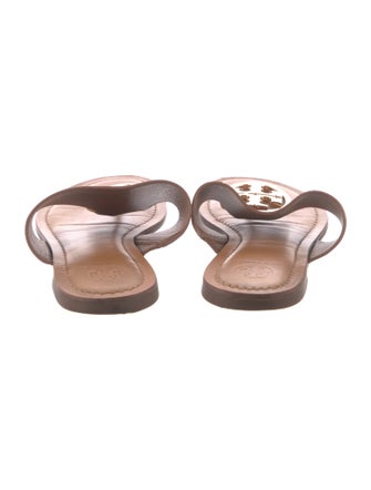 Tory Burch Leather Slides