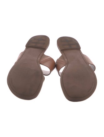 Tory Burch Leather Slides