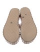 Tory Burch Suede Scalloped Accent Slides