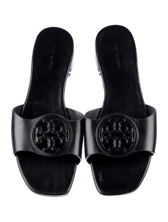 Tory Burch Leather Slides