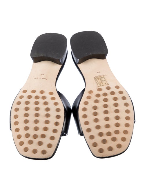 Tory Burch Leather Slides