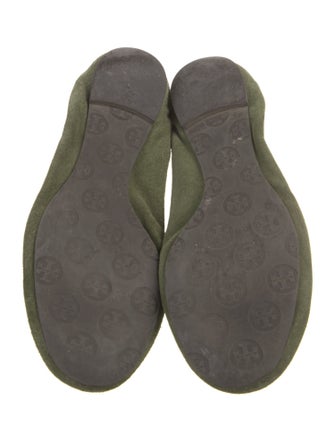 Tory Burch Suede Flats