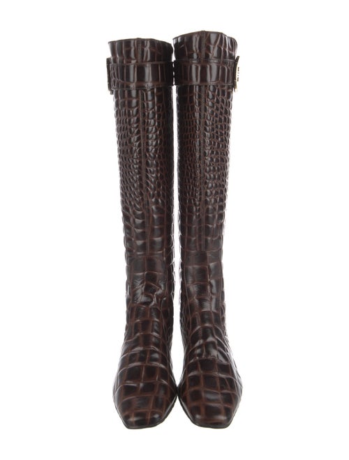 Tory Burch Leather Riding Boots