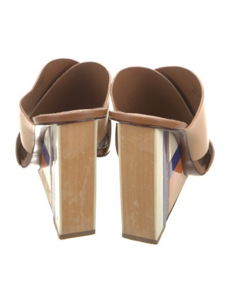 Tory Burch Leather Slides