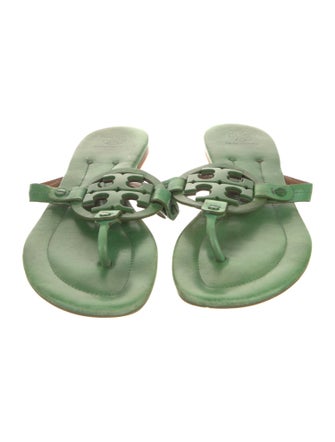 Tory Burch Leather Slides