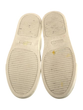 Tory Burch Leather Sequin Embellishments Sneakers
