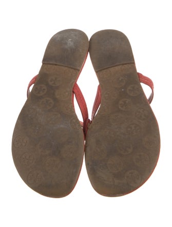 Tory Burch Leather Slides