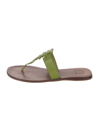 Tory Burch Leather Slides