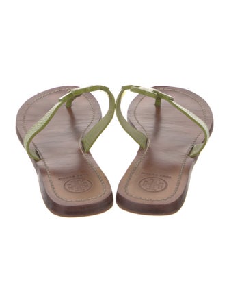 Tory Burch Leather Slides