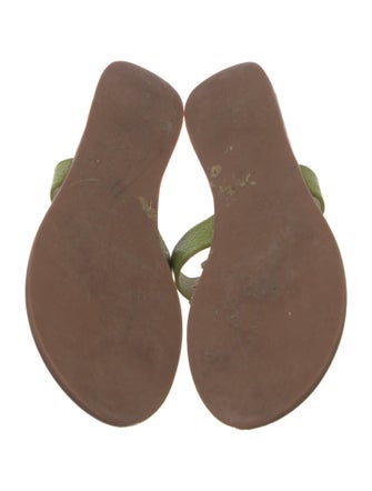 Tory Burch Leather Slides