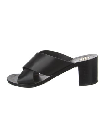 Tory Burch Leather Slides