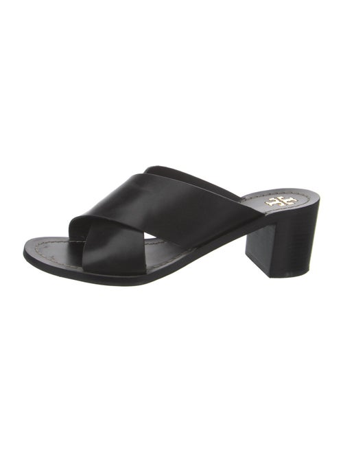 Tory Burch Leather Slides