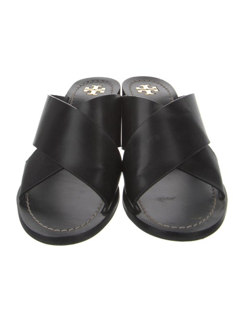 Tory Burch Leather Slides