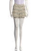 Tory Burch Striped Mini Shorts