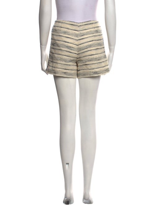 Tory Burch Striped Mini Shorts