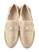 Tory Burch Suede Animal Print Loafers
